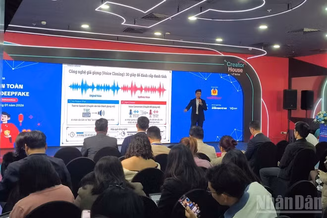 Toàn cảnh tọa đàm “Vui Tết an toàn - không lo Deepfake”,