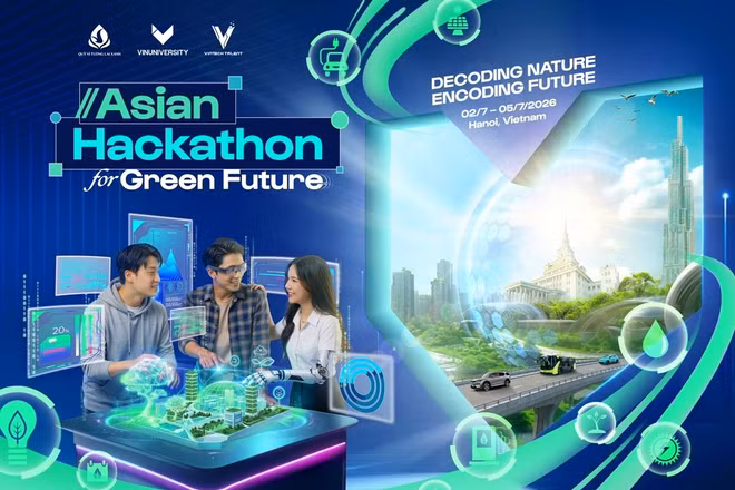 Cuộc thi dành cho tất cả sinh viên bậc cử nhân và thạc sĩ tại các trường đại học trên toàn châu Á, để chung tay kiến tạo giải pháp cho các vấn đề môi trường và phát triển bền vững. Ảnh: Ban tổ chức.