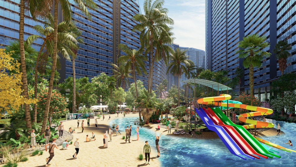 Noble Crystal Riverside - Quần thể đô thị phức hợp mang phong cách Resort 4.0 ven sông Sài Gòn sở hữu ba mặt giáp sông tại "trái tim" của khu Nam Sài Gòn. Với quy mô 12 toà tháp cao trung bình lên đến 37 tầng và hơn 3100 sản phẩm đa dạng, dự án tiên phong phát triển kiến trúc xanh ấn tượng với công viên bốn mùa, đường dạo bộ trên không, hệ thống vườn treo và thảm thực vật đa dạng, cùng phố mua sắm giữa công viên xanh, kết hợp công nghệ AI mang đến những trải nghiệm sống tiện nghi và hiện đại hàng đầu. 12345.jpg
