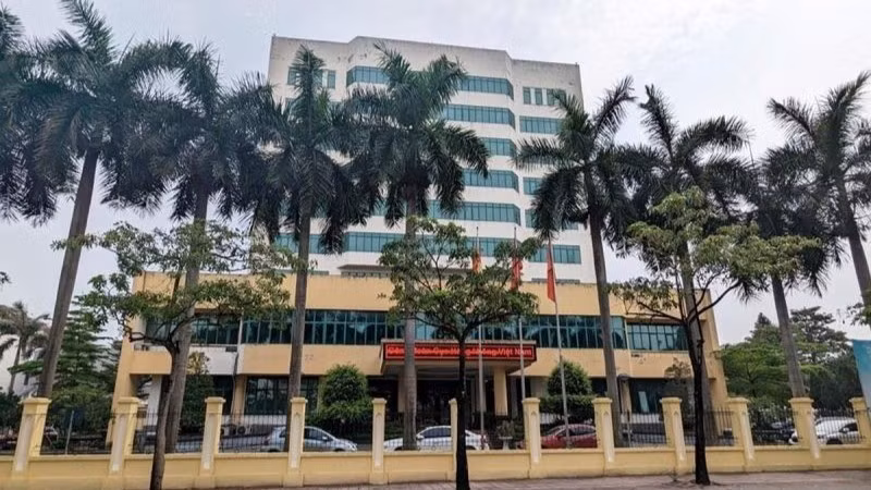 Trụ sở Cục Hàng không Việt Nam tọa lạc tại địa chỉ 119 phố Nguyễn Sơn, phường Bồ Đề, Hà Nội. (Ảnh: Cục Hàng không Việt Nam)