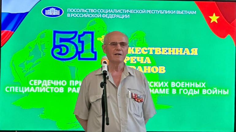 Gặp mặt cựu chiến binh Nga từng công tác tại Việt Nam ảnh 2