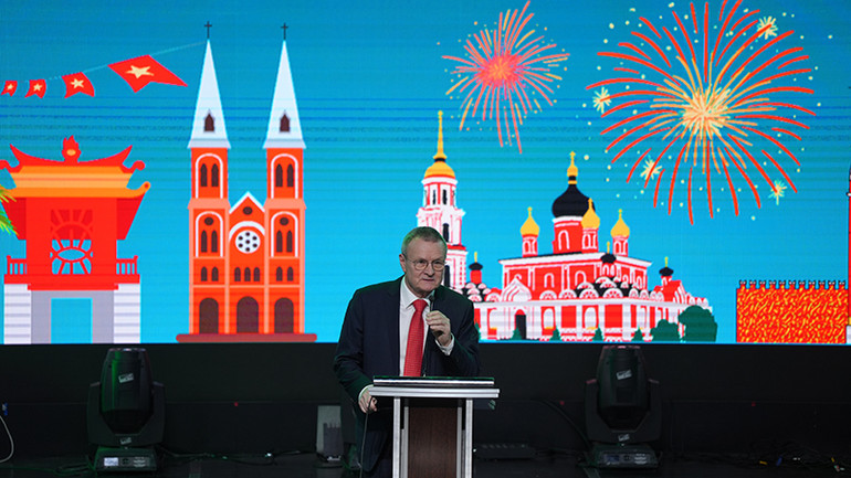 Ông Alexander Chernikov, Trưởng khoa Chương trình giáo dục quốc tế Đại học Tổng hợp Kỹ thuật Quốc gia Moskva mang tên N. E. Bauman chia sẻ cảm nhận.