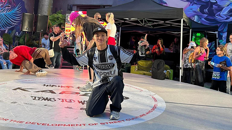 Lê Quốc Huy vào tốp 8 Breaking.