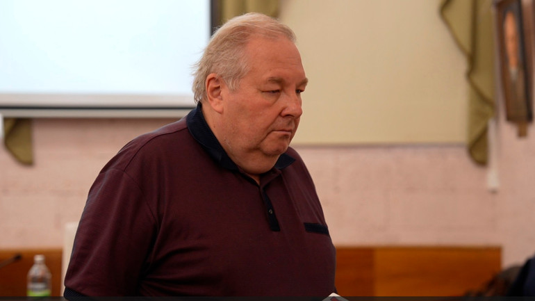 Giáo sư, Tiến sĩ khoa học lịch sử Dmitry Mosyakov, Giám đốc Trung tâm Đông Nam Á, châu Úc và châu Đại Dương thuộc Viện Đông phương học Viện Hàn lâm Khoa học Nga trả lời phỏng vấn báo chí. (Ảnh: XUÂN HƯNG)