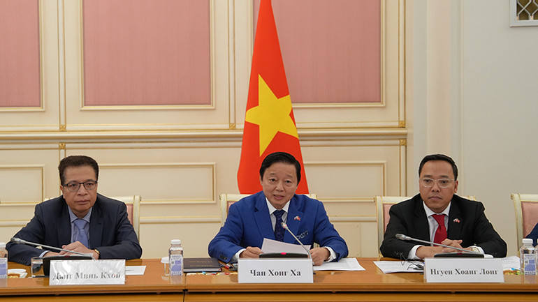 Phó Thủ tướng Trần Hồng Hà phát biểu. (Ảnh: XUÂN HƯNG)