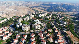 Một khu định cư của Israel tại Bờ Tây. Ảnh: AP
