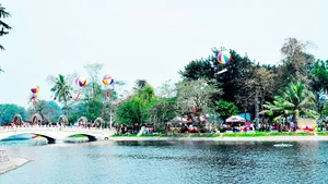 Cần đưa nhiều hoạt động văn hóa, nghệ thuật vào không gian xanh của các công viên. Ảnh: SONG ANH
