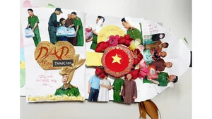 Hình ảnh một số bài dự thi ấn tượng.