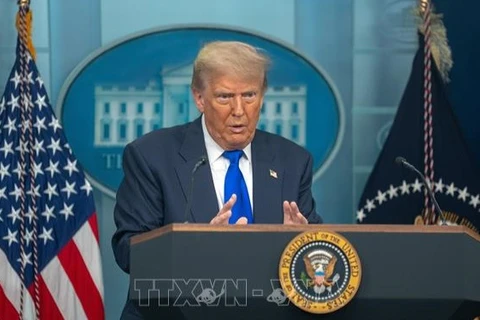 Tổng thống D. Trump. (Ảnh: THX/TTXVN)