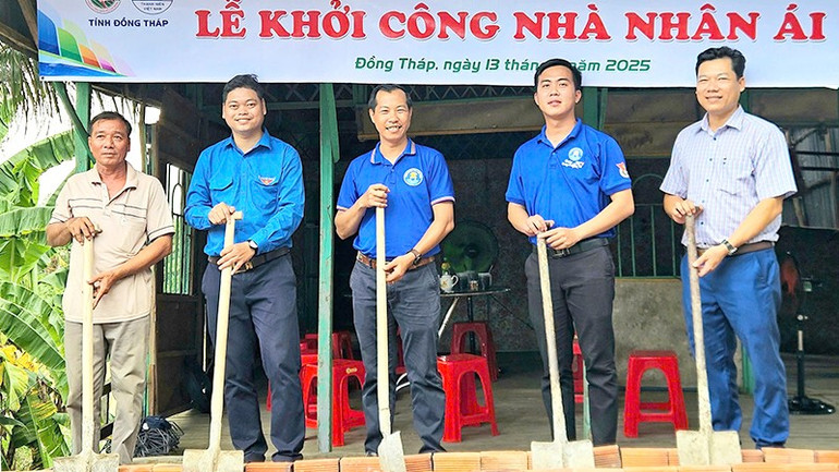 Lễ khởi công nhà nhà nhân ái trong Chiến dịch Thanh niên tình nguyện hè. mhx5.jpg