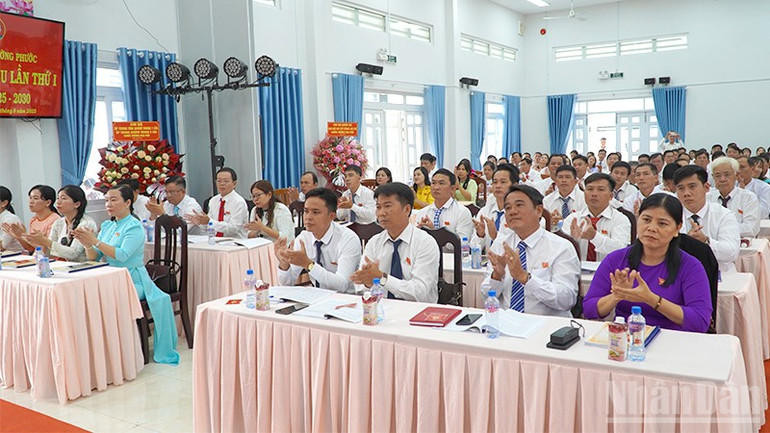 Đại biểu tham dự Đại hội. ndo_br_thuongphuoc-6.jpg