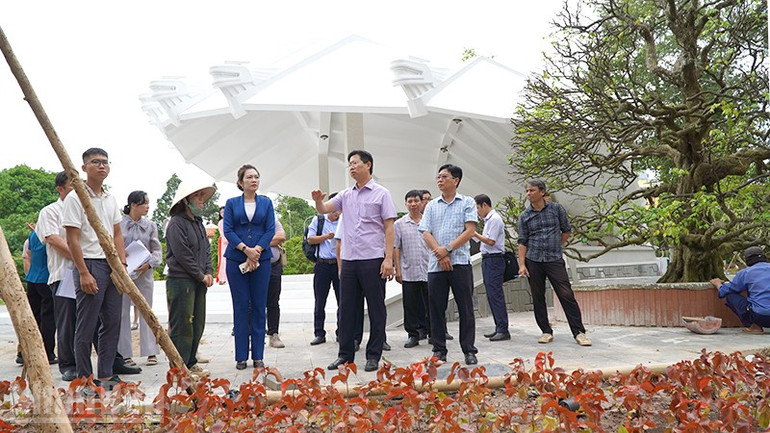 Lãnh đạo tỉnh Đồng Tháp kiểm tra tiến độ thực hiện dự án. ndo_bl_kdtnss2.jpg