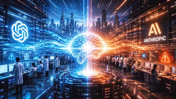 Các tác nhân AI của OpenAI và Anthropic trở nên mất kiểm soát. Ảnh: CNN
