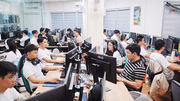 Thế hệ trẻ tham gia sản xuất phim hoạt hình.