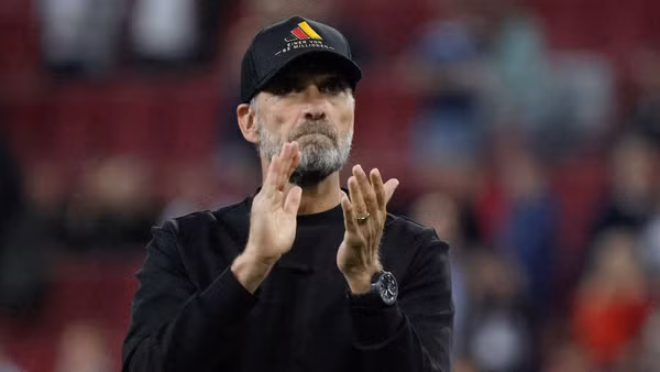 HLV Klopp vẫn chưa thể tìm ra cách mang lại chiến thắng cho đội tuyển Đức.