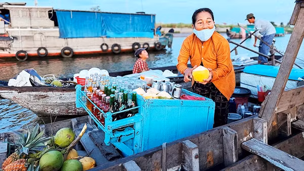 Trôi trên chợ nổi