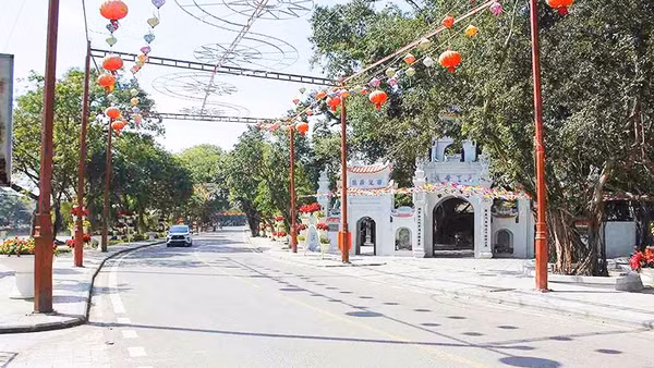 Một góc Phố Hiến sau quá trình tu bổ.