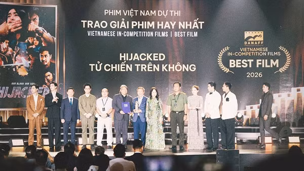 “Tử chiến trên không” nhận giải Phim hay nhất tại Liên hoan phim Châu Á Đà Nẵng 2026.