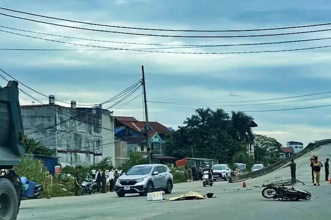 Một vụ tai nạn giao thông chết người xảy ra trên đường Bắc Sơn kéo dài.