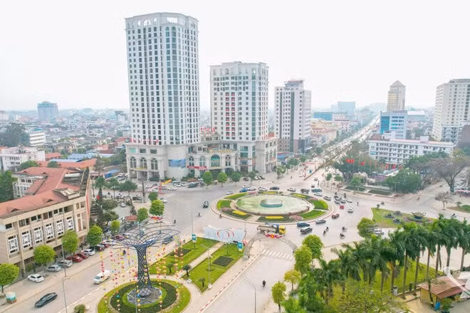 Trung tâm chính trị, hành chính tỉnh Thái Nguyên hiện nay.
