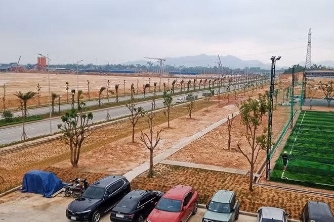 Khu II rộng 120 ha thuộc Khu công nghiệp Sông Công II giai đoạn 2 đã hoàn thiện hạ tầng, giao đất cho nhà đầu tư thứ cấp.