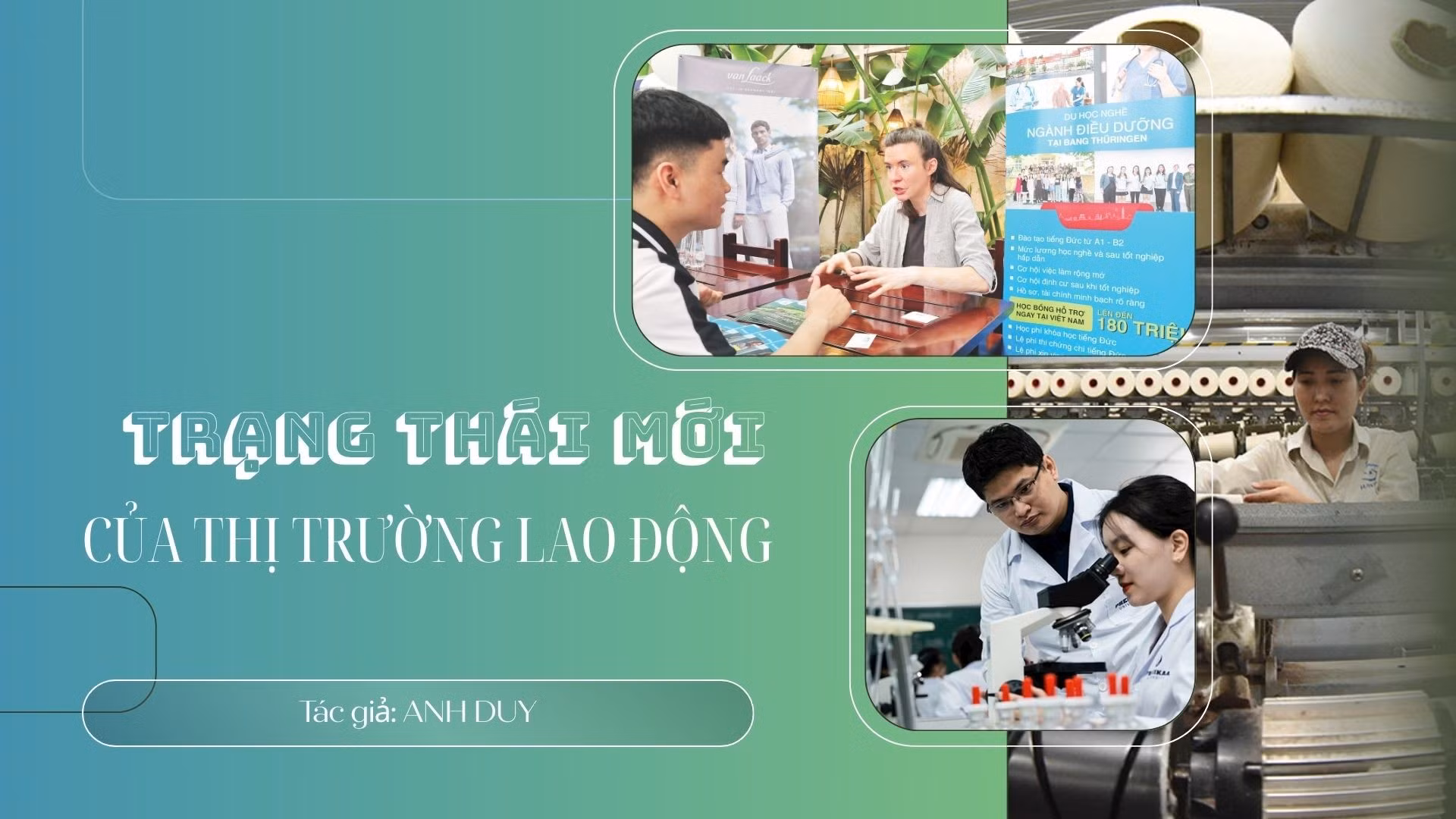 Trạng thái mới của thị trường lao động