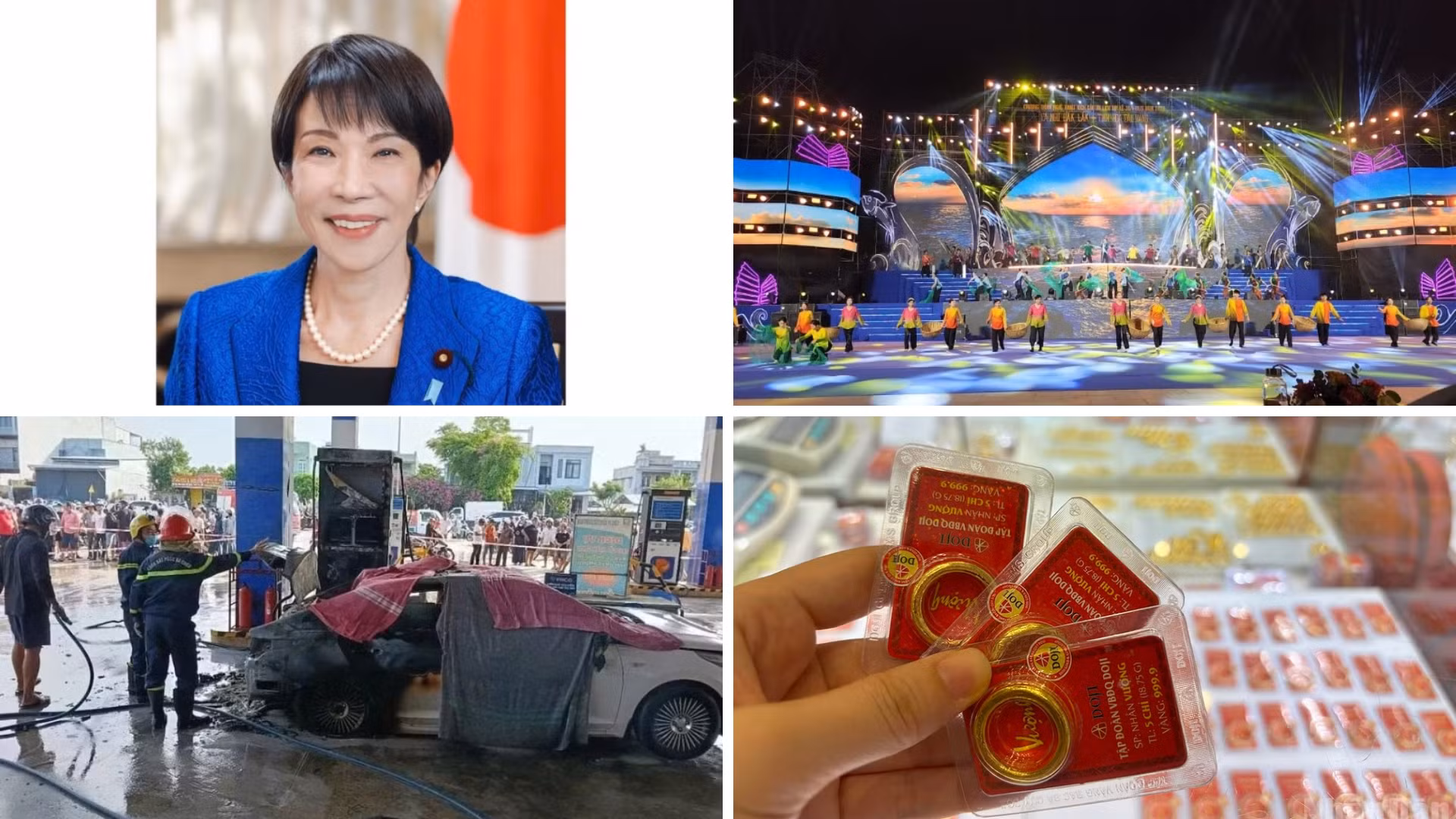Tin nổi bật ngày 1/5: Thủ tướng Nhật Bản thăm chính thức Việt Nam; Cháy ô-tô tại cây xăng ở Đà Nẵng, 2 người tử vong