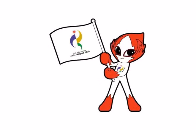 Mascot của Asian Games 2026. 