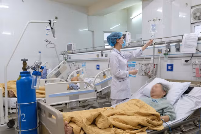Một bệnh nhân điều trị tại Bệnh viện Nội tiết Trung ương. (Ảnh minh họa)