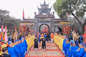 Lễ hội Cổ Loa Xuân Bính Ngọ 2026. Ảnh: Phan Phương