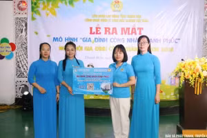 Tỉnh Thanh Hóa tổ chức lễ ra mắt Mô hình “Gia đình công nhân hạnh phúc”.