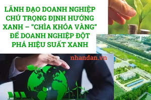 Phát triển bền vững đang trở thành điều kiện để doanh nghiệp tồn tại và cạnh tranh. (Ảnh: HNV)