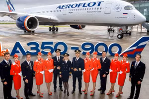 Hãng hàng không Aeroflot của Nga thông báo sẽ khai thác các chuyến bay thẳng từ Moskva đến đảo Phú Quốc của Việt Nam, bắt đầu từ ngày 15/10 tới. (Ảnh: avianews.com)