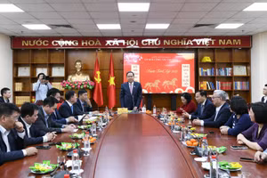 Chủ tịch Quốc hội Trần Thanh Mẫn làm việc với Ủy ban Công tác đại biểu về những nhiệm vụ trọng tâm năm 2026, ngày 24/2/2026. (Ảnh: Quochoi.vn)