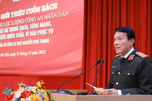 Cuốn sách của cố Tổng Bí thư Nguyễn Phú Trọng là kim chỉ nam, định hướng cho toàn lực lượng Công an nhân dân 