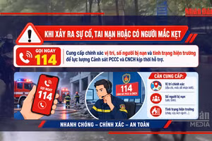 [Video] Công an Hà Nội khuyến cáo an toàn khi mưa lớn, ngập lụt