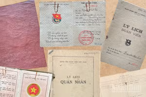 Những hiện vật của liệt sĩ Nguyễn Thế Tư (đang được lưu giữ tại Bảo tàng Nghệ An-Xô viết Nghệ Tĩnh). (Ảnh: Bảo tàng Nghệ An-Xô viết Nghệ Tĩnh)