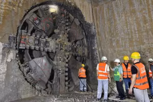 Thi công hệ thống Metro tại Hà Nội. (Nguồn ảnh: Ban Quản lý đường sắt đô thị Hà Nội)