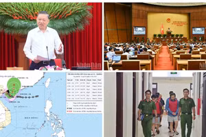 Tin nổi bật ngày 22/8: Bộ Chính trị ban hành quy định về chức năng, nhiệm vụ Ban Chỉ đạo Trung ương về đối ngoại và hội nhập quốc tế; Bão số 4 gây mưa lớn ở phía Đông Bắc Bộ và Thanh Hóa