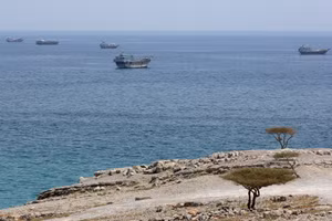 Eo biển Hormuz. Ảnh: THX/TTXVN