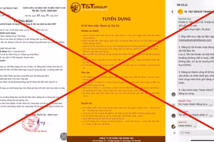 Cảnh giác trước chiêu trò giả mạo tuyển dụng T&T Group trên mạng xã hội để lừa đảo