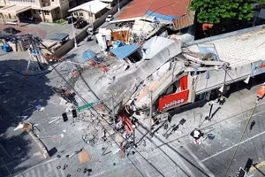 Một góc tan hoang trên đảo Mindanao
