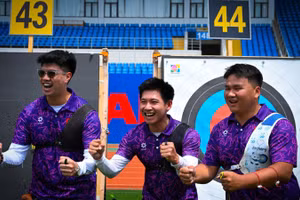 Ðội tuyển bắn cung Việt Nam giành Huy chương đồng Cúp thế giới 2026 (chặng 2) tại Thượng Hải (Trung Quốc).