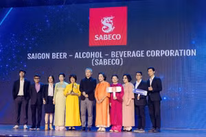 SABECO là một trong những công ty được trao danh hiệu "Nơi làm việc tốt nhất Châu Á" năm 2026. (Ảnh: HR Asia)