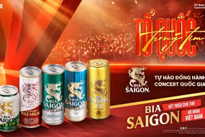 Bia Saigon tự hào đồng hành cùng “Concert quốc gia: Tổ quốc trong tim 2026".