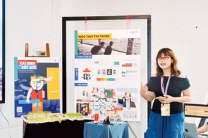 Câu chuyện làng nghề được giới trẻ kể lại bằng ngôn ngữ gần gũi tại Summer Camp Re:Craft 2026. Ảnh: BTC