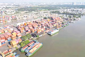 Một góc Cảng Trường Thọ (Ảnh THẾ ANH)
