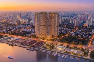 Phối cảnh dự án Lancaster Lincoln bên sông Sài Gòn. (Ảnh: CTV)