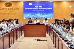 Toàn cảnh họp báo. (Ảnh: Huyền Anh)