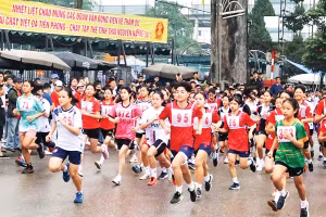 Sôi nổi thể thao phong trào tại Thái Nguyên. Ảnh: BTN
